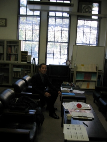 神戸大学　講師控え室