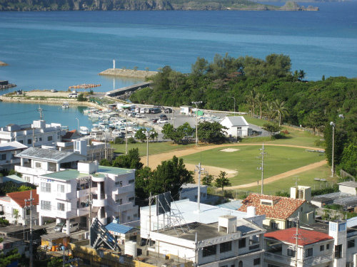 沖縄の恩納村