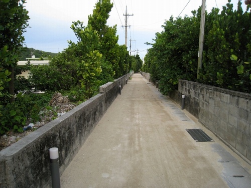 いい写真撮りたいな：「渡名喜島の道」