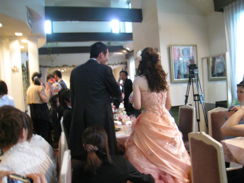 従業員の結婚式