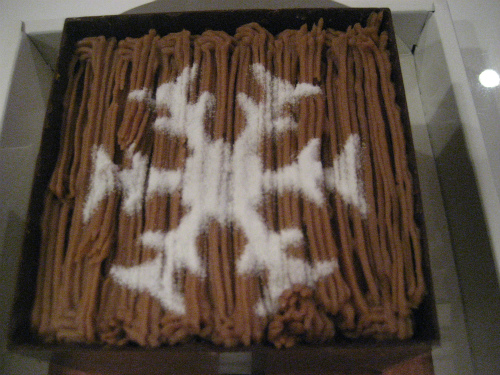芦屋ベリーニのクリスマスケーキ