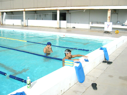 商大キャンパス水泳部～今年最後の野外練習～